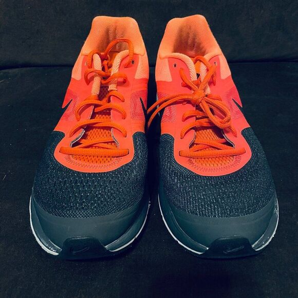 NIKE AIR PEGASUS+ 30 Mandarin Orange Charcoal Grey Salmon Mens 11 US 45 EUR